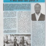 Interview exclusive du Prophète au Journal Indépendant d’Informations Générales, Eve Hebdo