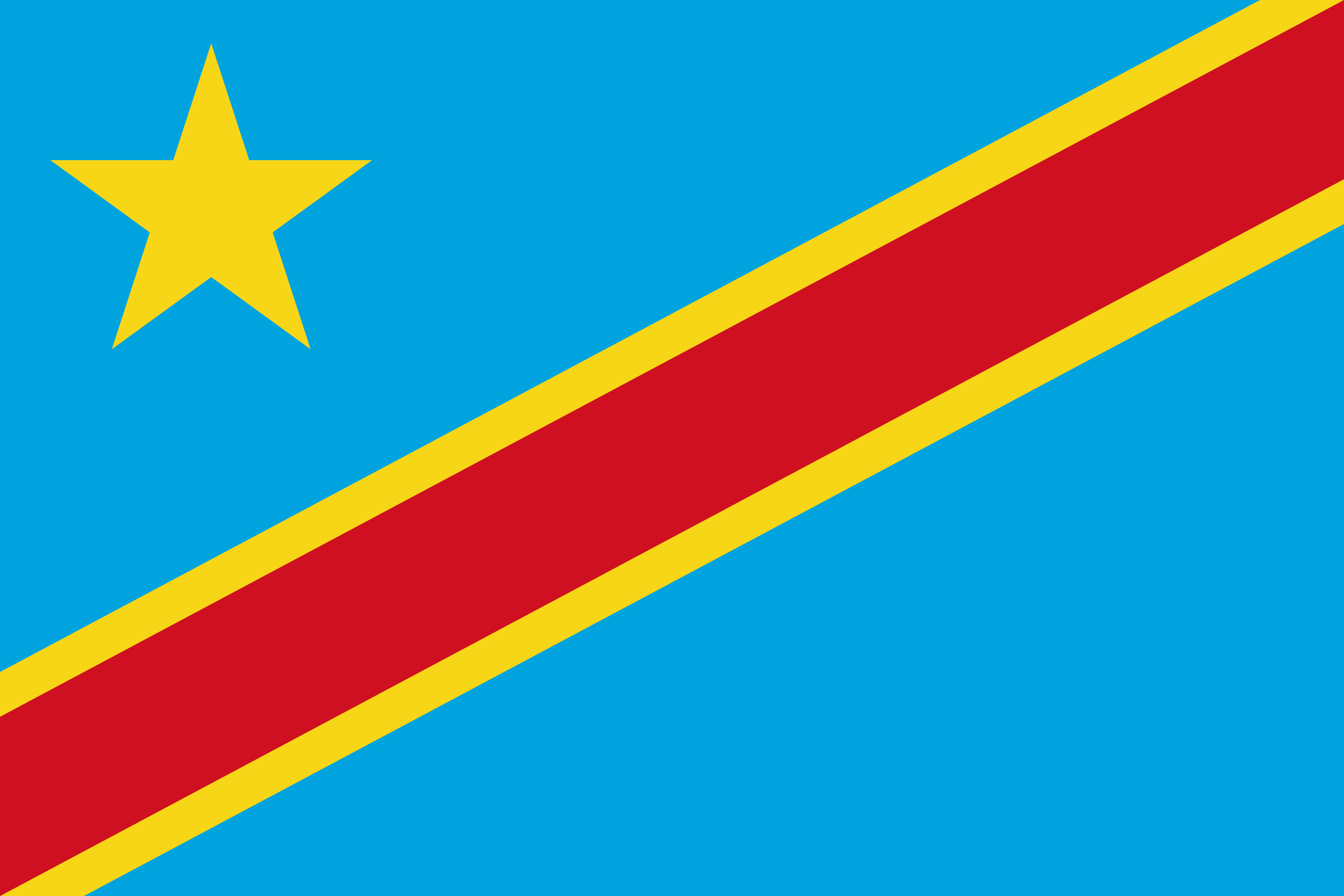Drapeau de la RD Congo