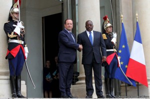 François Hollande et "Joseph Kabila"